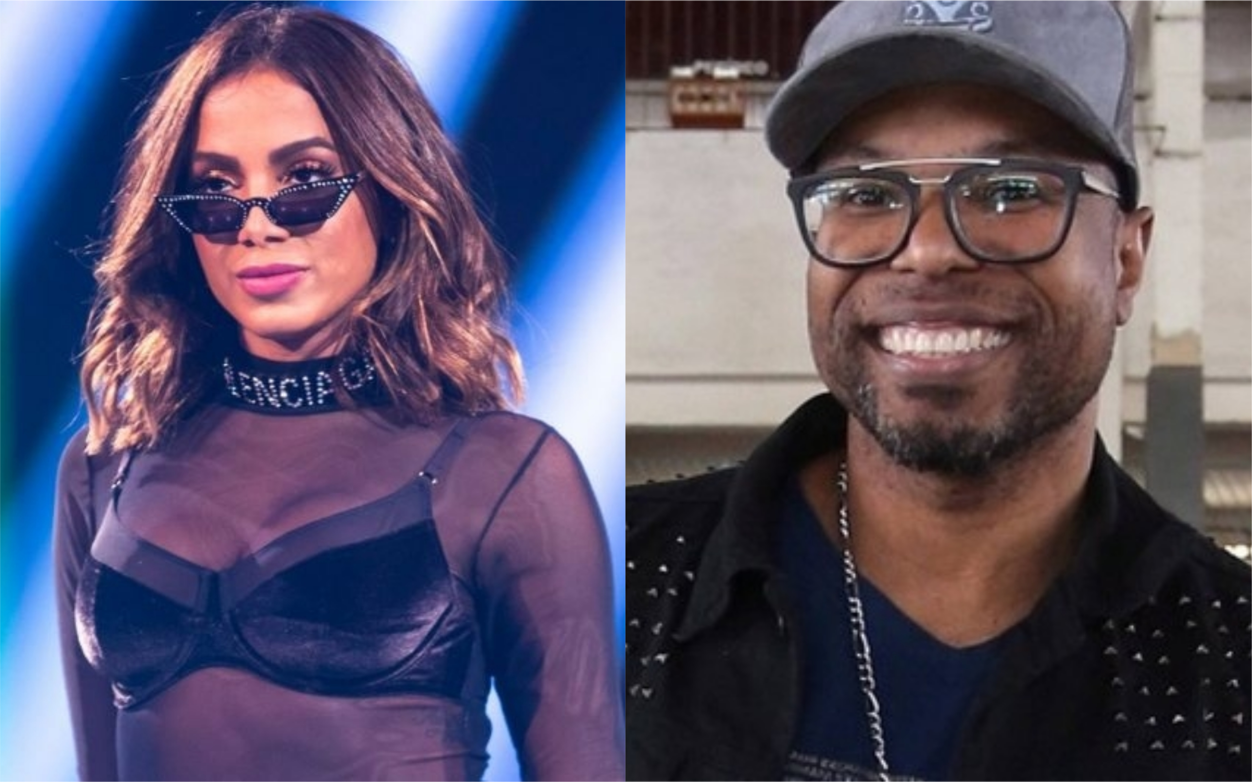 Anitta e Buchecha causaram polêmica (Foto: Divulgação / TV Foco)