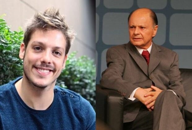 O humorista Fabio Porchat detonou um aliado direto de Edir Macedo (Foto: Montagem)