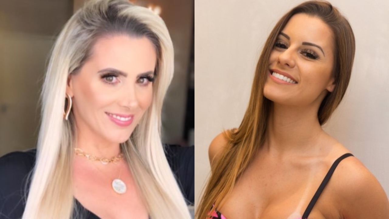 Faby Monarca e Aricia Silva (Foto: Reprodução/Twitter/Montagem TV Foco)