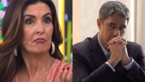 A apresentadora Fátima Bernardes e o jornalista William Bonner (Foto: Reprodução/ Montagem TV Foco)