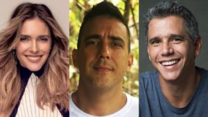 Fernanda Lima, André Marques e Márcio Garcia (Foto: Divulgação/Montagem TV Foco)