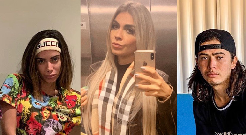 Anitta, Bruna Corrêa e Whindersson Nunes, Patrícia Poeta