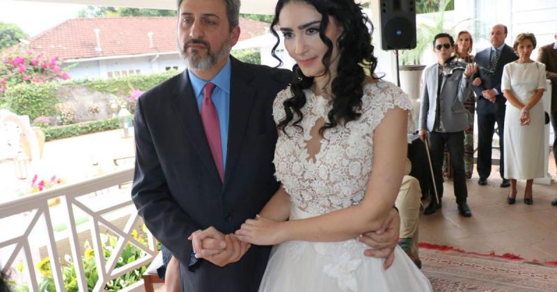 Sérgio Schiller Thompson-Flores e Cristiane Machado (Foto: Arquivo Pessoal)