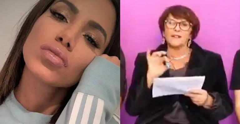 Anitta e vidente Márcia Fernandes (Foto: Reprodução)