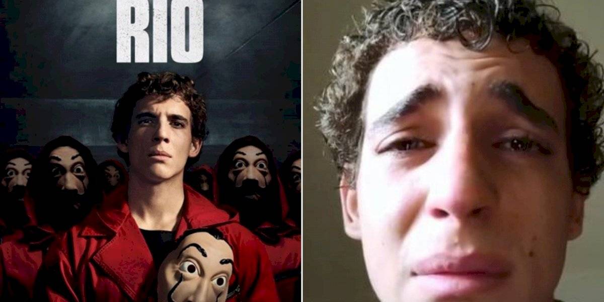 Ator que interpreta Rio em La Casa de Papel está sofrendo graves problemas de saúde (Foto: Reprodução)