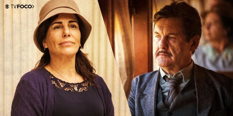 Gloria Pires e Antonio Calloni são o casal protagonista de Éramos Seis