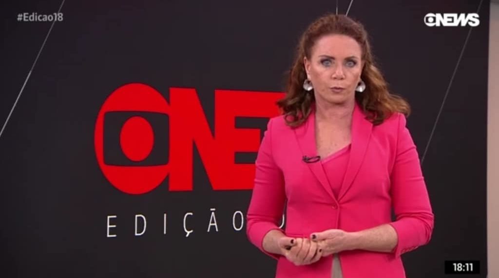 Leilane Neubarth é âncora da Globo News (Foto: Reprodução)