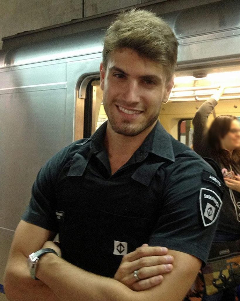 Guilherme Leão, o Segurança Gato do Metrô