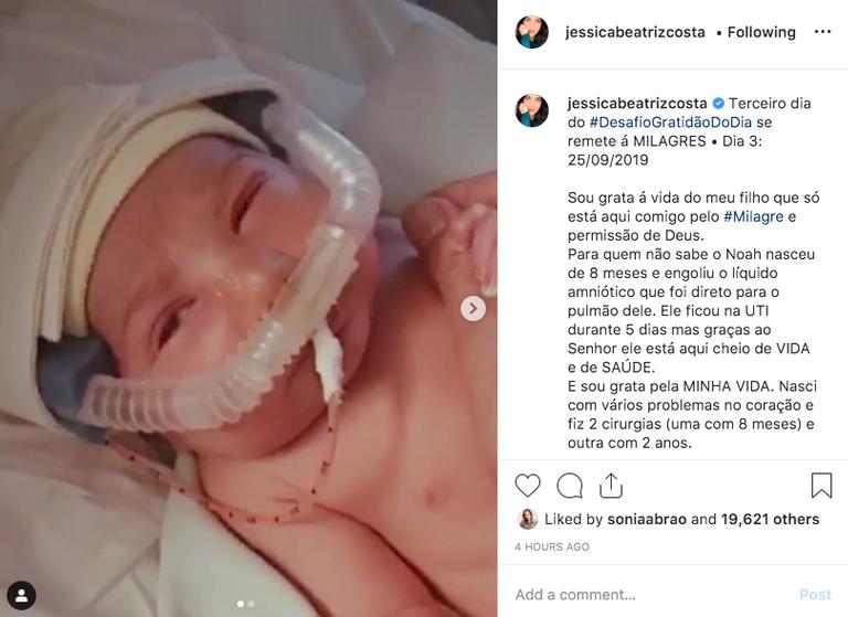 Jéssica Beatriz fez um grande desabafo em rede social (Foto: Reprodução)