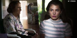 Joana cuida de Matilde e terá muitas dificuldades com a avó doente em A Dona do Pedaço (Foto: Montage/TV Foco)