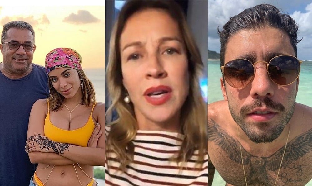 Respectivamente, da esquerda para a direita: Mauro Machado, Anitta, Luana Piovani e Pedro Scooby (Foto: Reprodução)