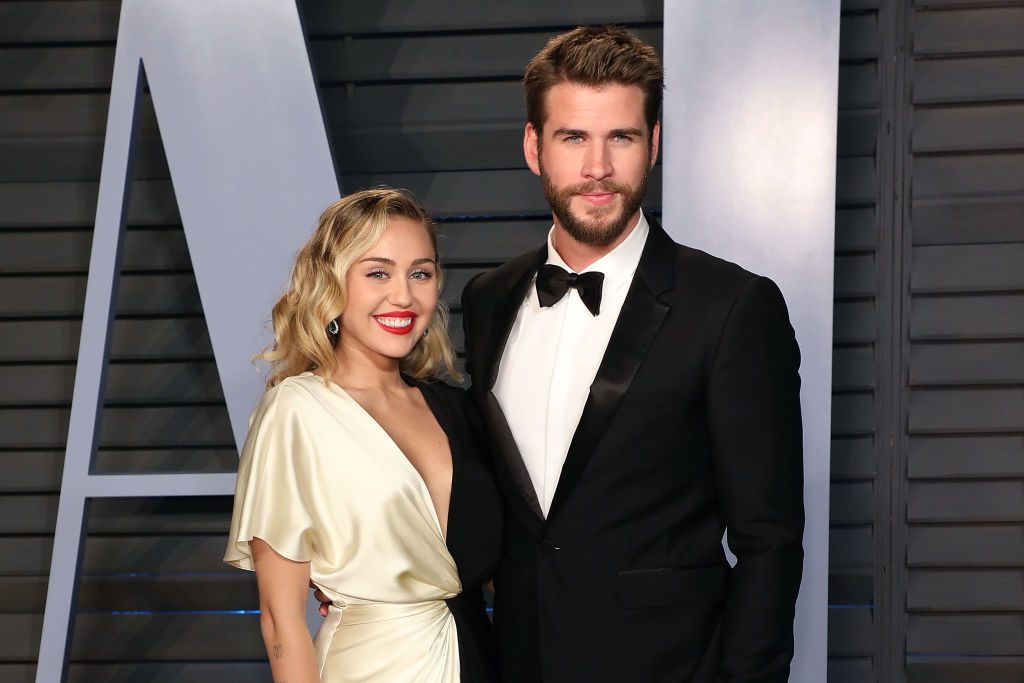 Miley Cyrus e Liam Hemsworth (Foto: Reprodução)