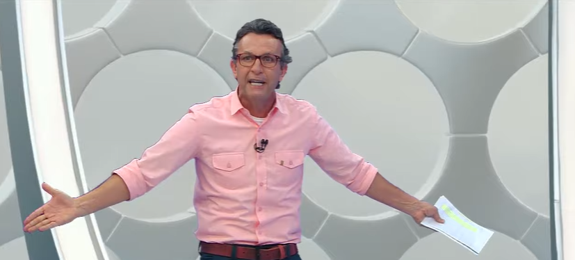 Neto soltou o verbo contra o apresentador Felipe Andreoli, da Globo. (Foto: Reprodução)