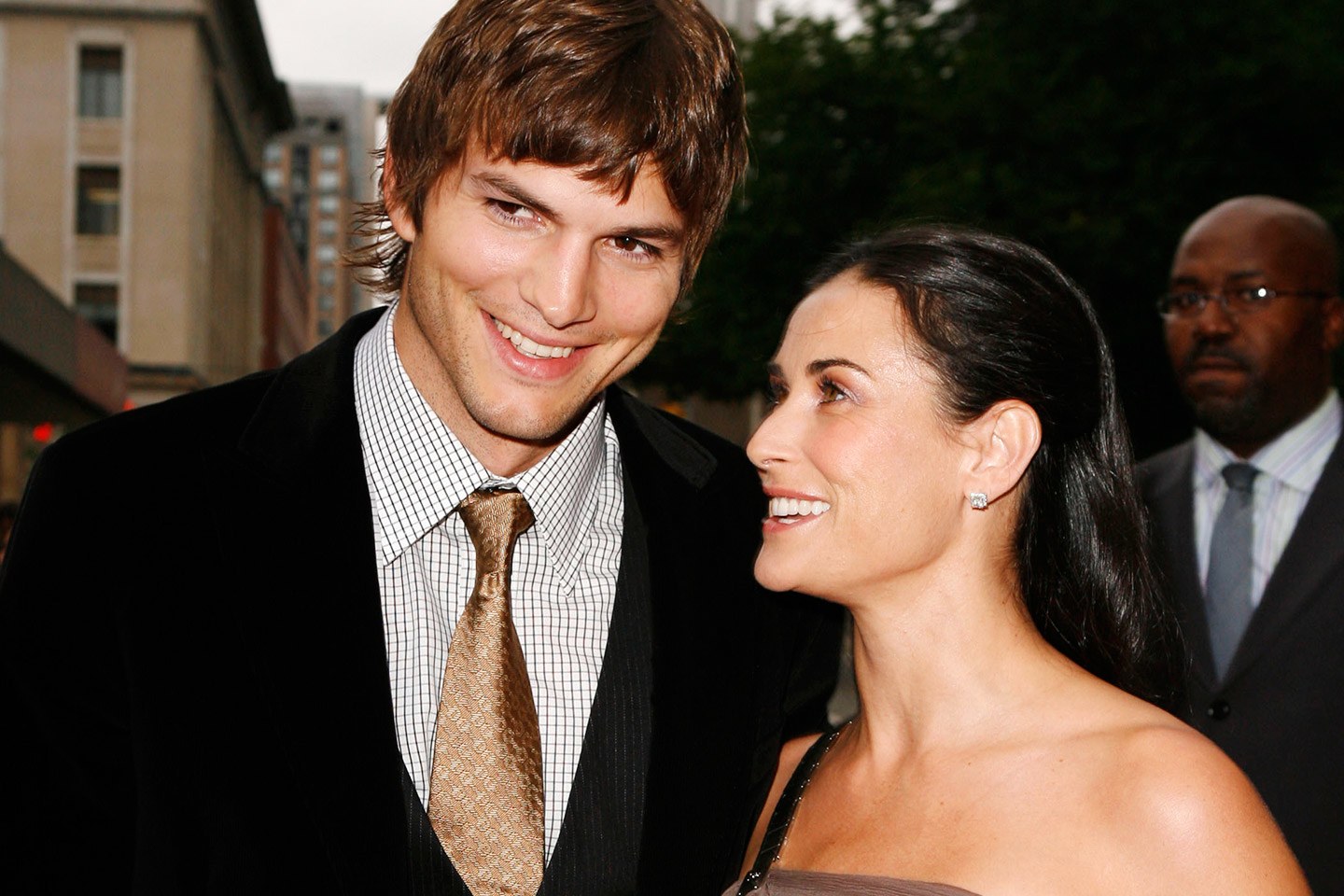 Ashton Kutcher e Demi Moore (Foto: Reprodução)