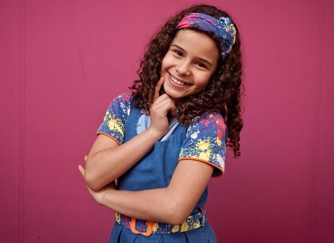 Tati (Gabriella Saraivah) em Chiquititas. (Foto: Reprodução / SBT)