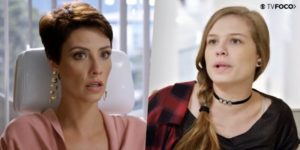 Topíssima terá briga entre Andrea e Sophia na Record (Foto: Montagem/TV Foco)