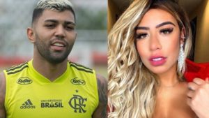 Gabigol e Rafaella Santos protagonizaram vídeo polêmico na festa do Brasileirão (Foto: Divulgação)