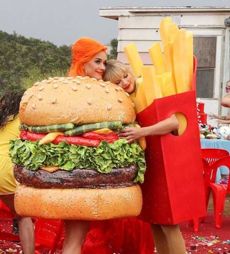 Taylor Swift e Katy Perry (Foto: Reprodução)