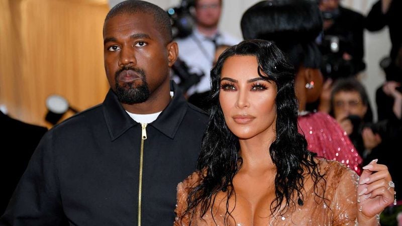 Kim Kardashian e Kanye West (Foto: Reprodução)