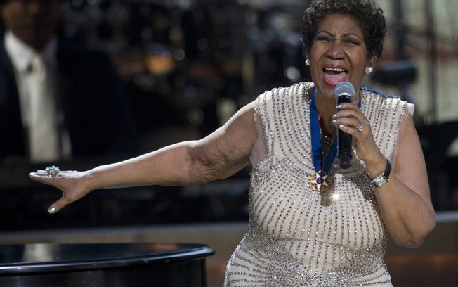 Cantora Aretha Franklin (Foto: Reprodução)