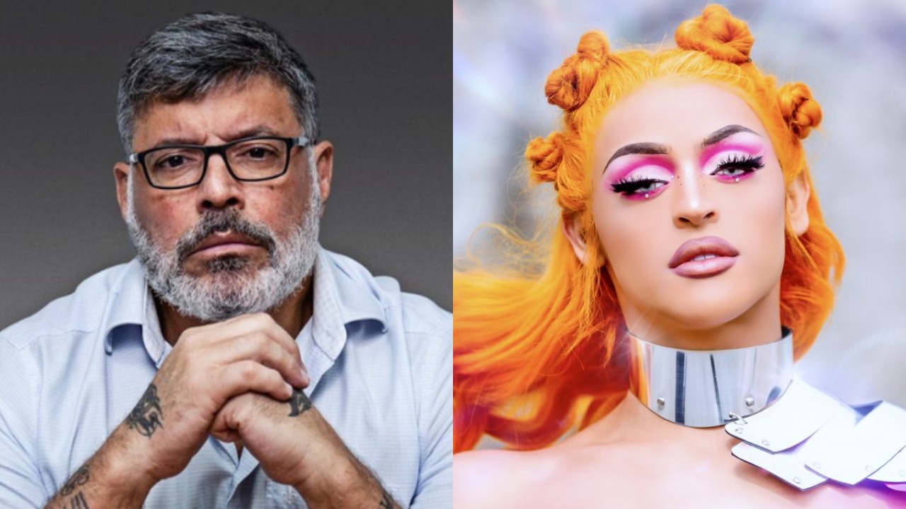 Alexandre Frota e Pabllo Vittar (Foto: Divulgação/Montagem TV Foco)