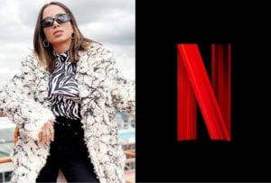 Anitta pede atriz da Netflix em casamento (Montagem: TV Foco)