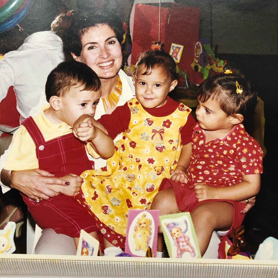 Fátima Bernardes mostra momento raro dos filhos e ...