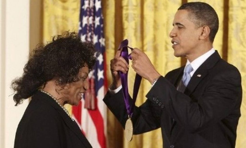 Jessye Norman e Barack Obama (Foto: Divulgação)