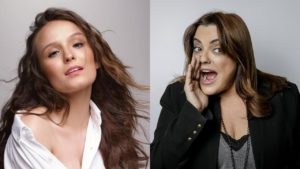 Larissa Manoela e Fabíola Reipert (Foto: Divulgação/Montagem TV Foco)