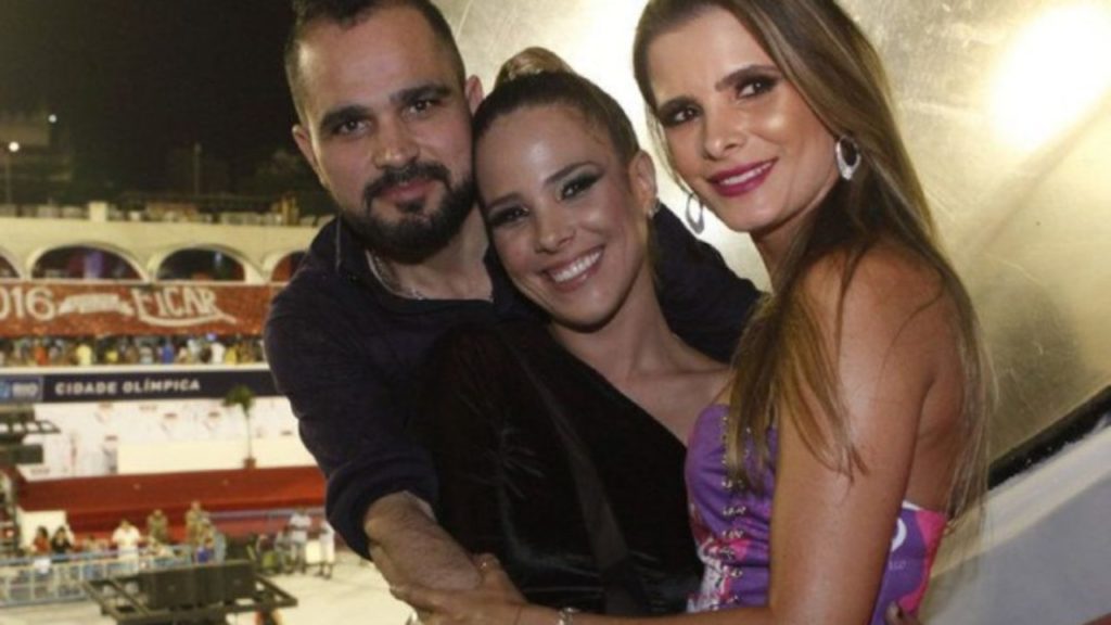 Wanessa Camargo, Luciano e Flávia Camargo (Foto: Reprodução)