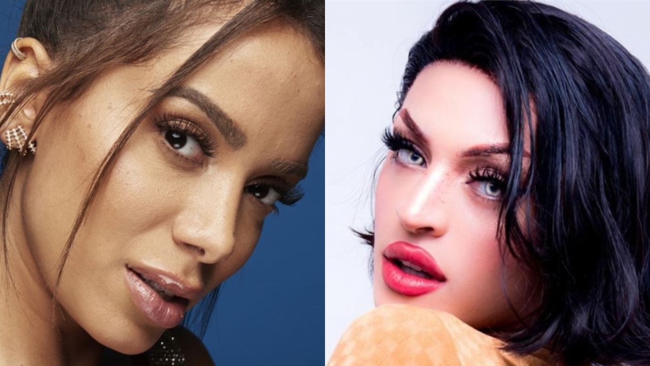 Anitta e Pabllo Vittar (Foto: Reprodução/Montagem TV Foco)