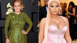 Adele e Nicki Minaj vão fazer parceria e deixam os fãs muito ansiosos para o lançamento do single (Foto: Reprodução)