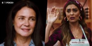 Adriana Esteves e Juliana Paes são estrelas de Amor de Mãe e A Dona do Pedaço (Foto: Montagem/TV Foco)