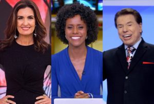 Fátima Bernardes, Maju Coutinho e Silvio Santos estão entre os destaques de audiência desta quarta. Foto: Reprodução