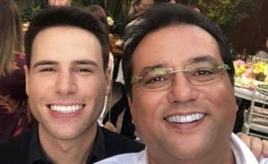 Luiz Bacci e Geraldo Luís são grandes amigos nos bastidores da Record e sempre dão o que falar juntos (Foto reprodução)