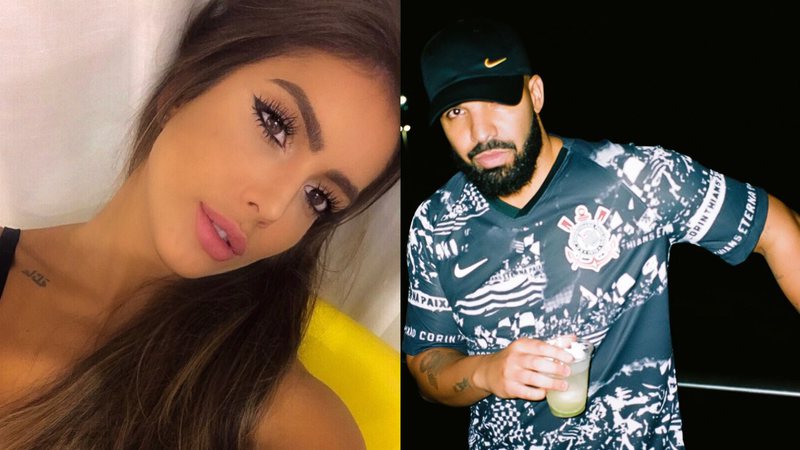 Drake e Débora Gonçalves (Foto: Reprodução)