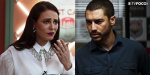 Vivi e Camilo em A Dona do Pedaço (Foto: Montagem/TV Foco)