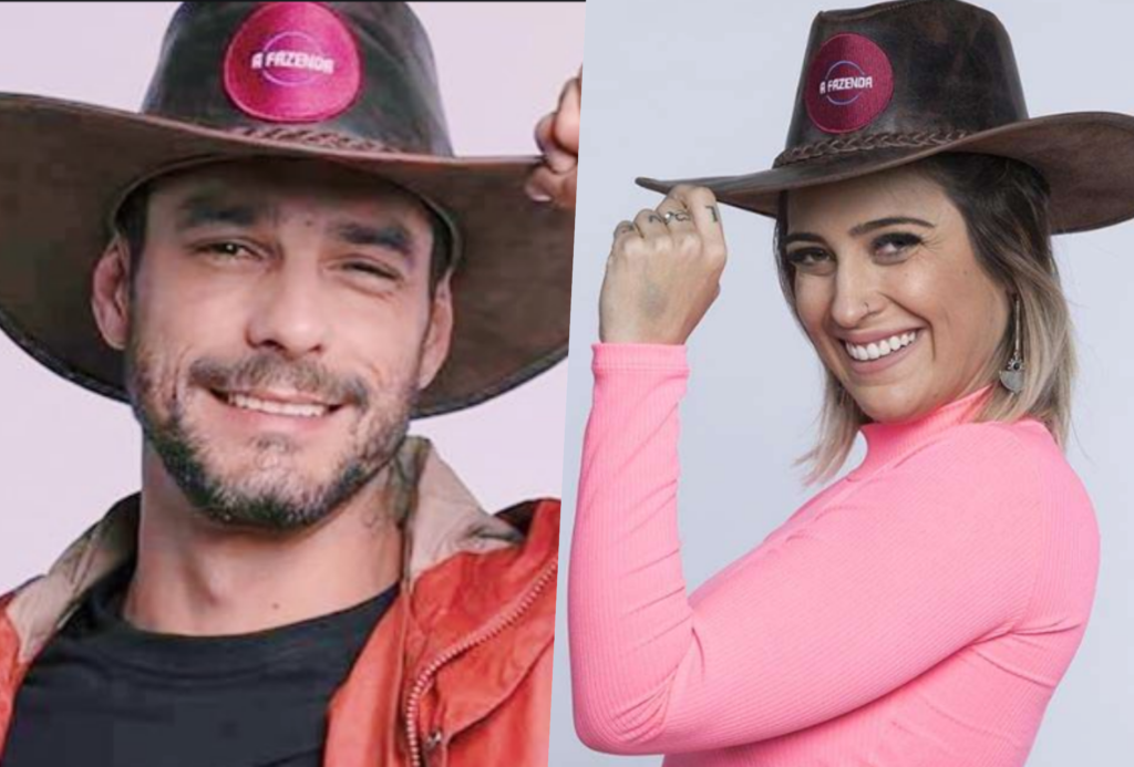 Diego Grossi e Tati Dias estão na roça e correm risco de serem eliminados de A Fazenda 11.