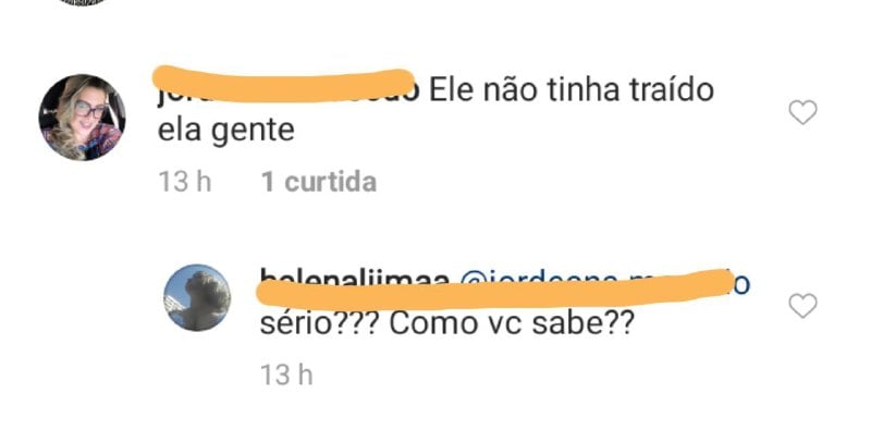 Rumor de traição 