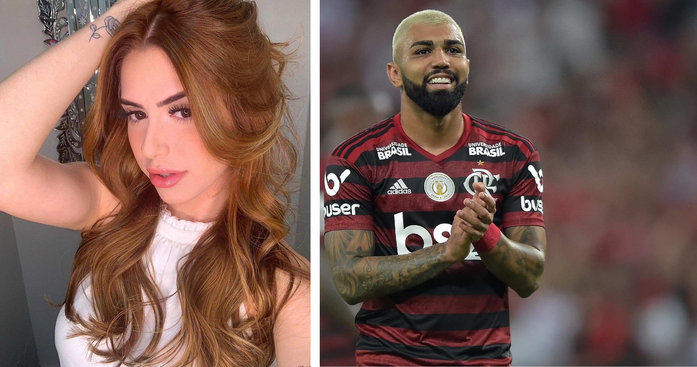 Gabigol, ex da irmã de Neymar, deu em cima de famosa influenciadora 