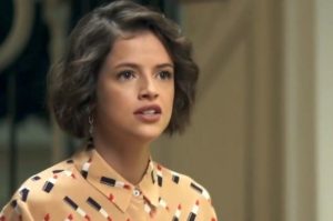 Josiane (Agatha Moreira) será surpreendida por Maria da Paz na prisão em A Dona do Pedaço (Foto: Reprodução/Globo)