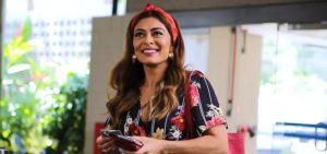 Maria da Paz (Juliana Paes) participou do Best Cake (Reprodução: TV Globo)