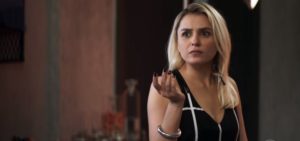 Kim (Monica Iozzi) terá seu verdadeiro nome reveado em A Dona do Pedaço (Foto: Divulgação)