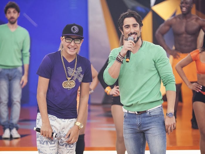 Marcos Mion na época do Legendários com MC Gui (Foto: Reprodução)