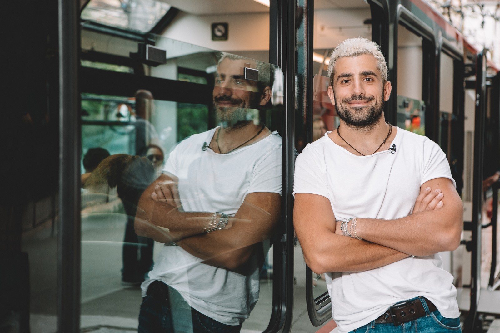 Kaysar Dadour teve encontro emocionante com Jesus (Foto:  Isabella Pinheiro/Gshow)