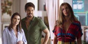 Paloma pega Natasha com Marcos em Bom Sucesso e se incomoda (Foto: Montagem/TV Foco)