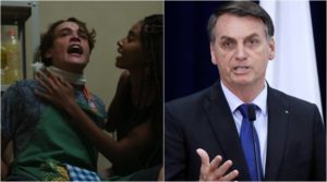 Novela Malhação, da Globo, discutiu volta da ditadura, uma suposta indireta a Bolsonaro. (Foto: Montagem/Reprodução)