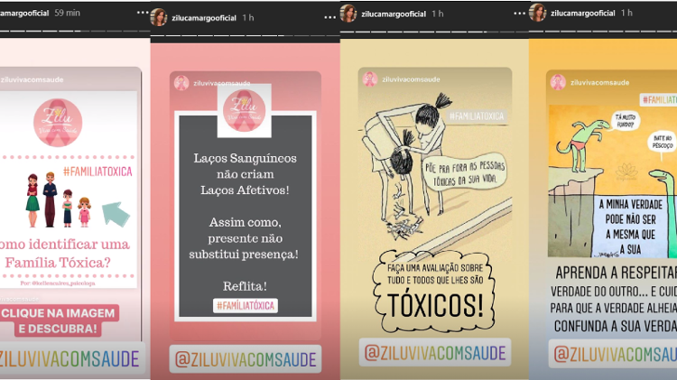 Zilu postou nas redes sociais sobre família tóxica e surpreendeu a todos (Foto reprodução)