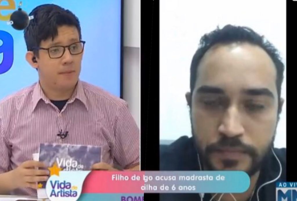 Erlan Bastos do programa Vida de Artista entrevistou Wesley Camargo, filho de Luciano Camargo