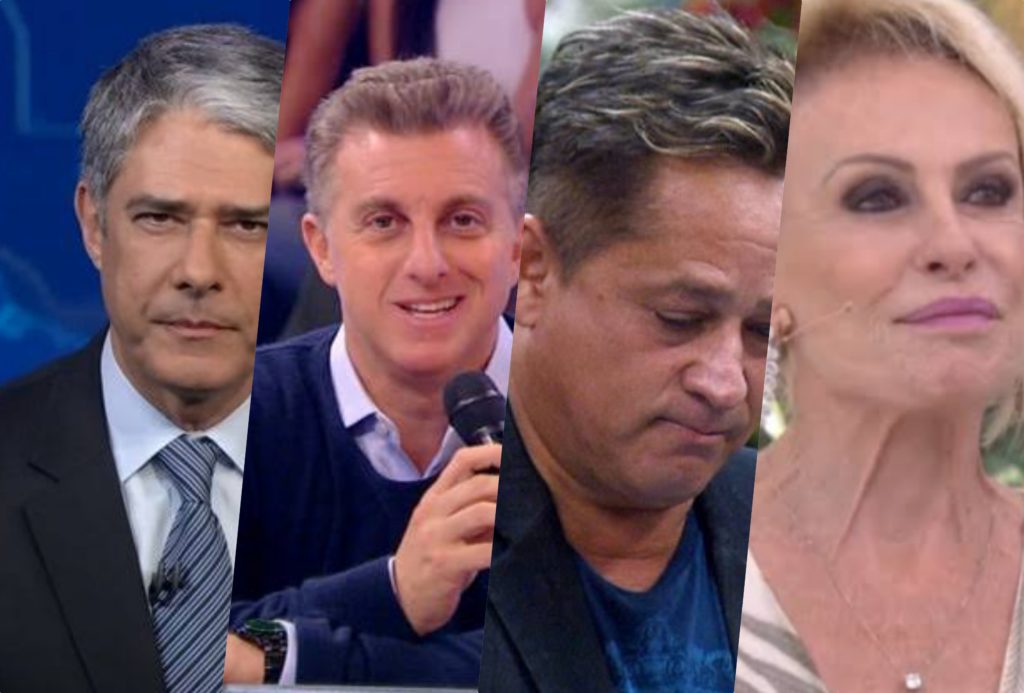 Sensitiva famosa fez previsões para William Bonner, Luciano Huck, Leonardo e Ana Maria Braga (Foto montagem: TV Foco)